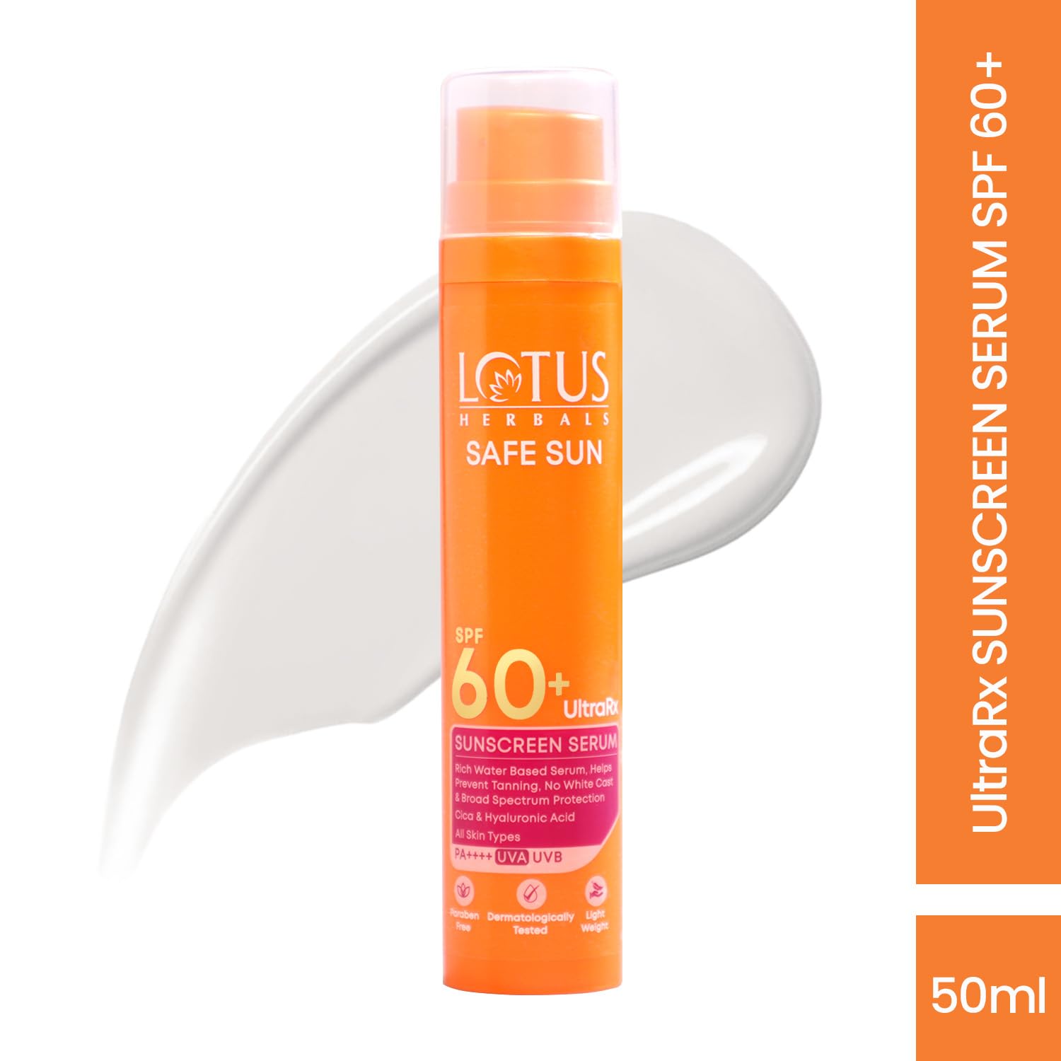 Lotus Herbals Safe Sun UltraRX Sunscreen Serum, sunscreen serum, SPF 60 PA++++