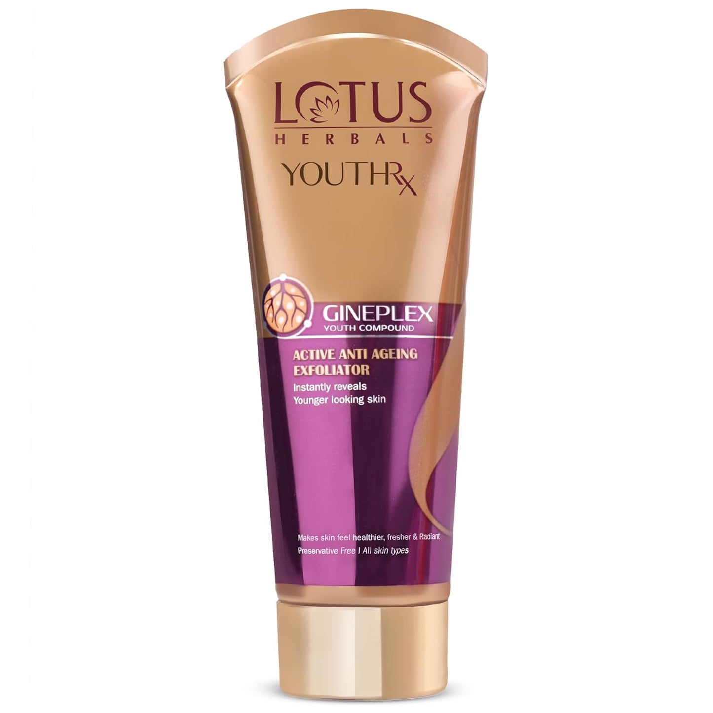 Lotus Herbals YouthRx Active Anti-Ageing Exfoliator, face exfoliator, creamy scrub