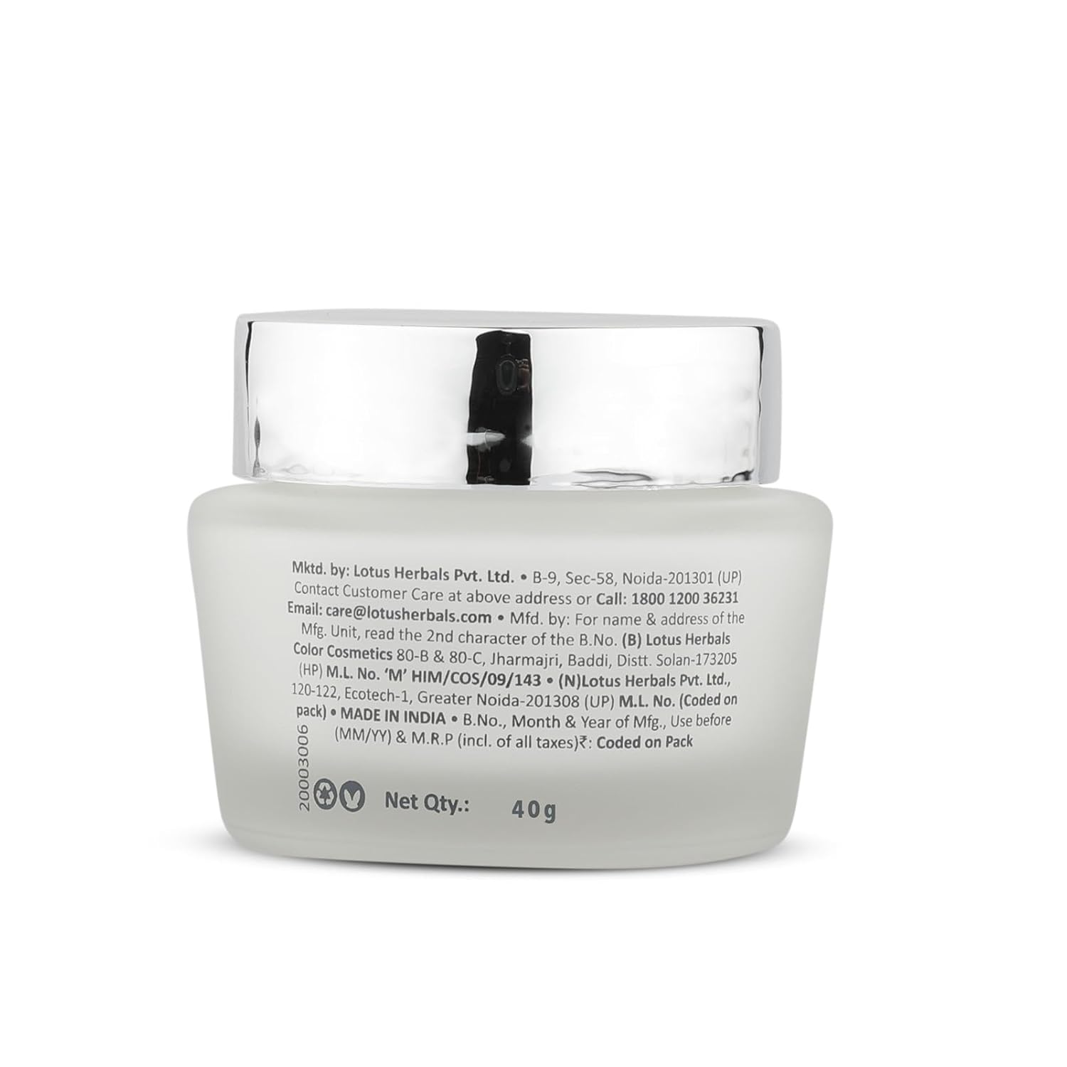 Lotus Herbals WhiteGlow Skin Brightening Gel Creme, gel creme, SPF 25 PA+++