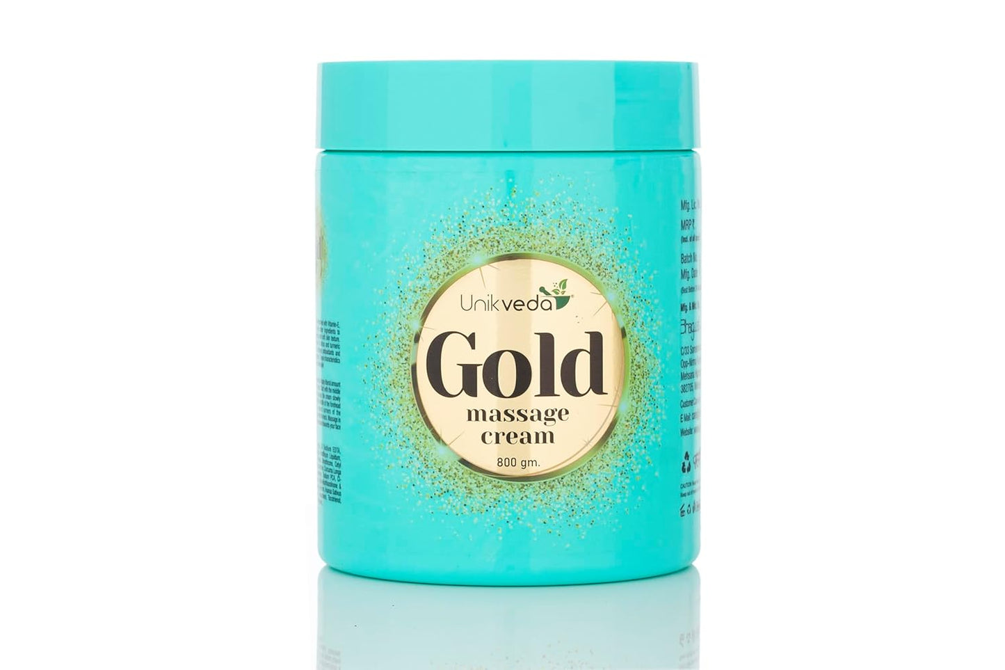 Unikveda Gold Massage Face Cream, gold massage cream, vitamin e enriched cream, moisturising skin care