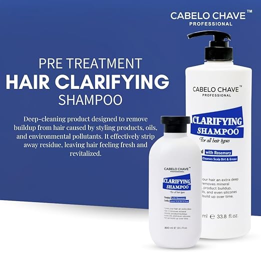 Cabelo Chave Clarifying  Rosemary Deep Cleansing Shampoo 1000ml