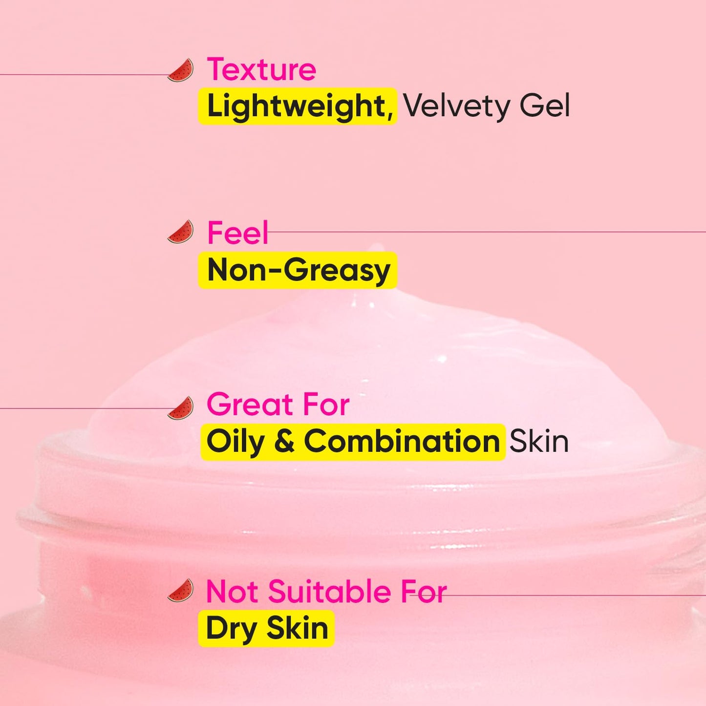 Dot & Key Watermelon Matte Moisturizer, oil free hydration care, fresh glow skincare, watermelon face cream