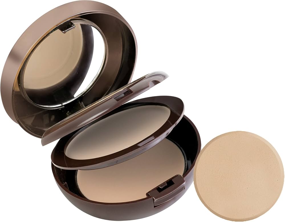 MARS 3 In 1 Air Brush Compact Matte Powder Compact 04 Beige|30 gms|MRP 399