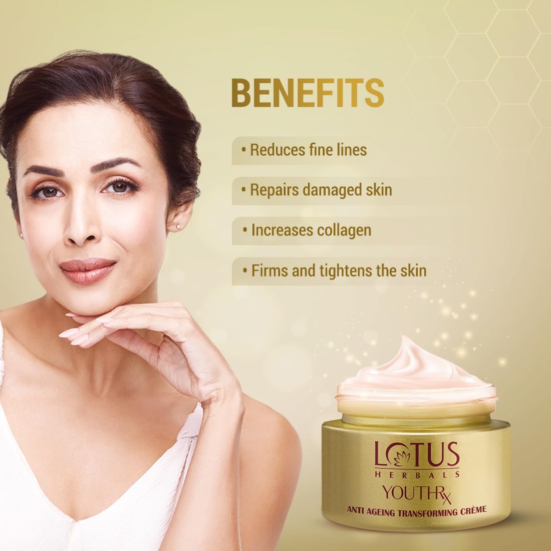 Lotus Herbals YouthRx Anti-Ageing Transforming Cream, face cream, SPF 25 PA+++