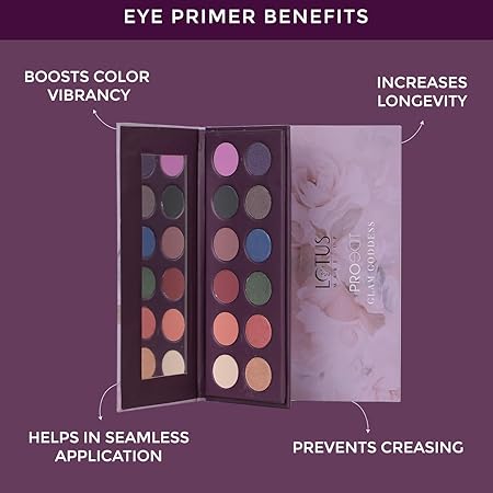 Lotus Make-Up Proedit Eye Primer Infused Eyeshadow Palette, eyeshadow palette, Glam Goddess shades