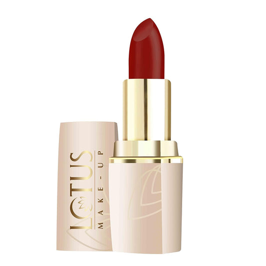 Lotus Make-Up Pure Color Lip Color, lipstick, creamy texture, Magenta Fire