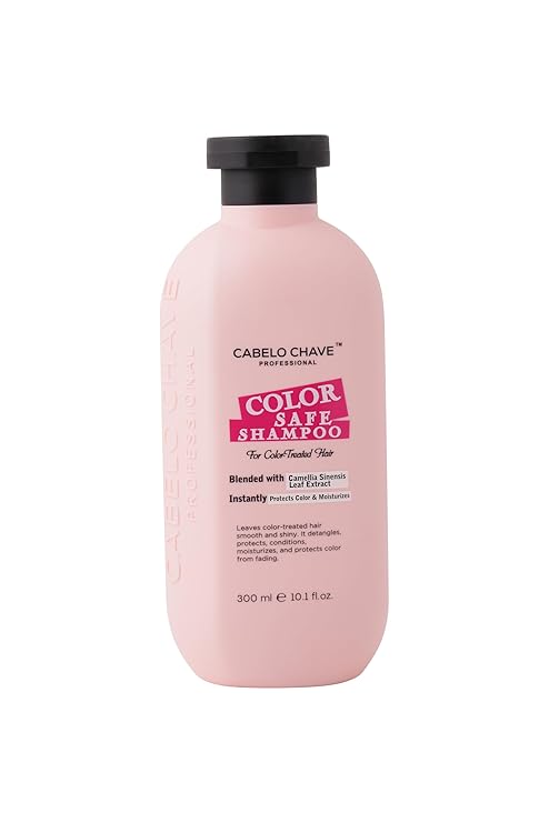 Cabelo Chave Color Safe Shampoo l  Hydrates , Protects& Revives Colored Hair 300ml