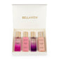 BellaVita Luxury Women’s Perfume Gift Set featuring four 20 ml long-lasting fragrance bottles.