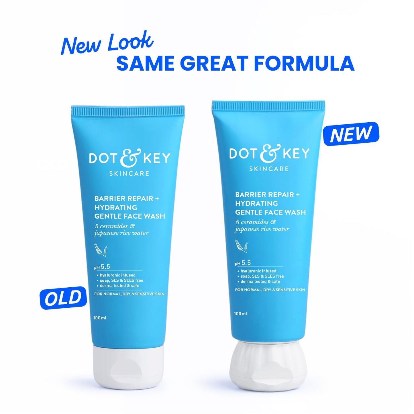 Dot & Key Barrier Repair Face Wash, gentle hydrating cleanser, moisture care face wash