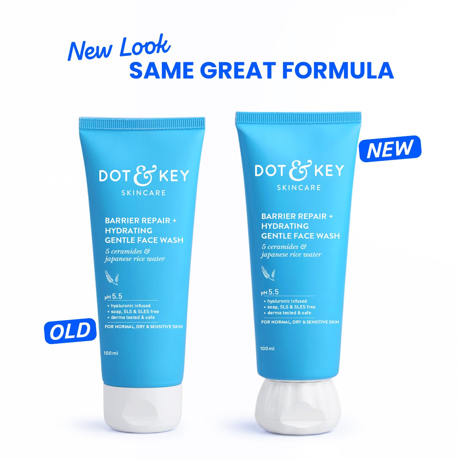 Dot & Key Barrier Repair Face Wash, gentle hydrating cleanser, moisture care face wash