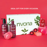 Rivona Pink Box Gift Set, premium skincare hamper, luxury gifting