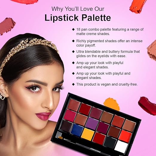 Daily Life Forever52 Pro Artist Multitasker Lipstick Palette l Professional Makeup - MPL001
