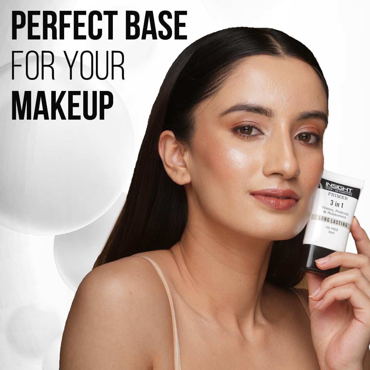 Insight 3-in-1 Long Lasting Primer 30ml for smooth makeup base