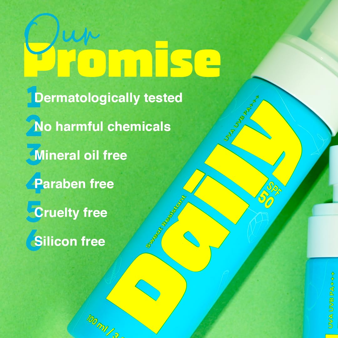 Rivona Body Sunscreen Spray SPF 50, daily sun protection, lightweight body sunscreen