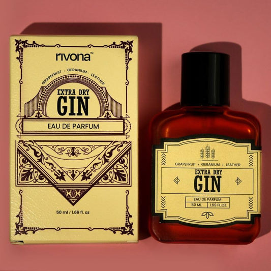 Rivona Extra Dry Gin Perfume, fresh aromatic fragrance, long lasting scent, rivona perfume