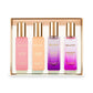 BellaVita Luxury WomenÕs Perfume Gift Set featuring four 20 ml long-lasting fragrance bottles.