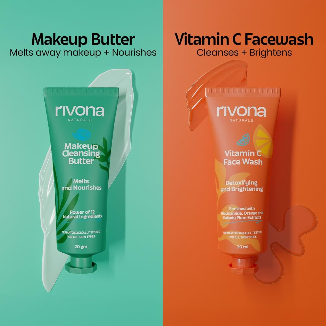 Rivona Skincare Travel Kit, travel size skincare, daily skin essentials, rivona kit