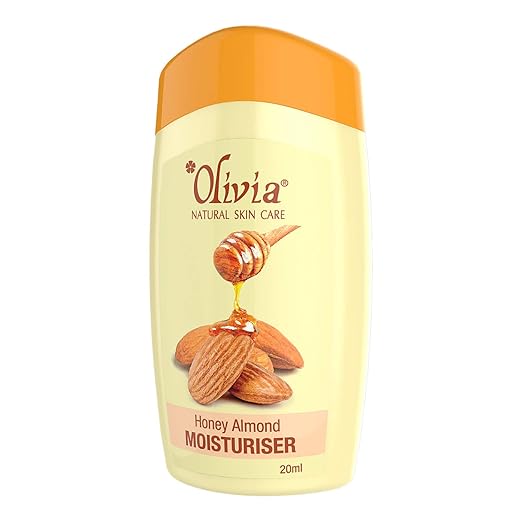 Olivia Honey Almond Moisturiser, daily skin hydration, nourishing body care, soft skin