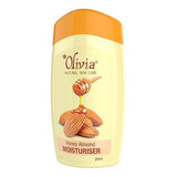 Olivia Honey Almond Moisturiser, daily skin hydration, nourishing body care, soft skin