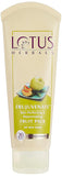 Lotus Herbals Frujuvenate Skin Perfecting & Rejuvenating Fruit Pack, face pack, fruit-based texture