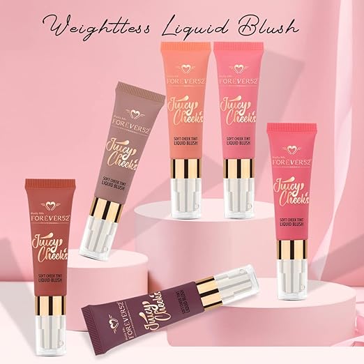 Daily Life Forever52 Juicy Cheeks Soft Cheek Liquid Blush – Natural Dewy Flush