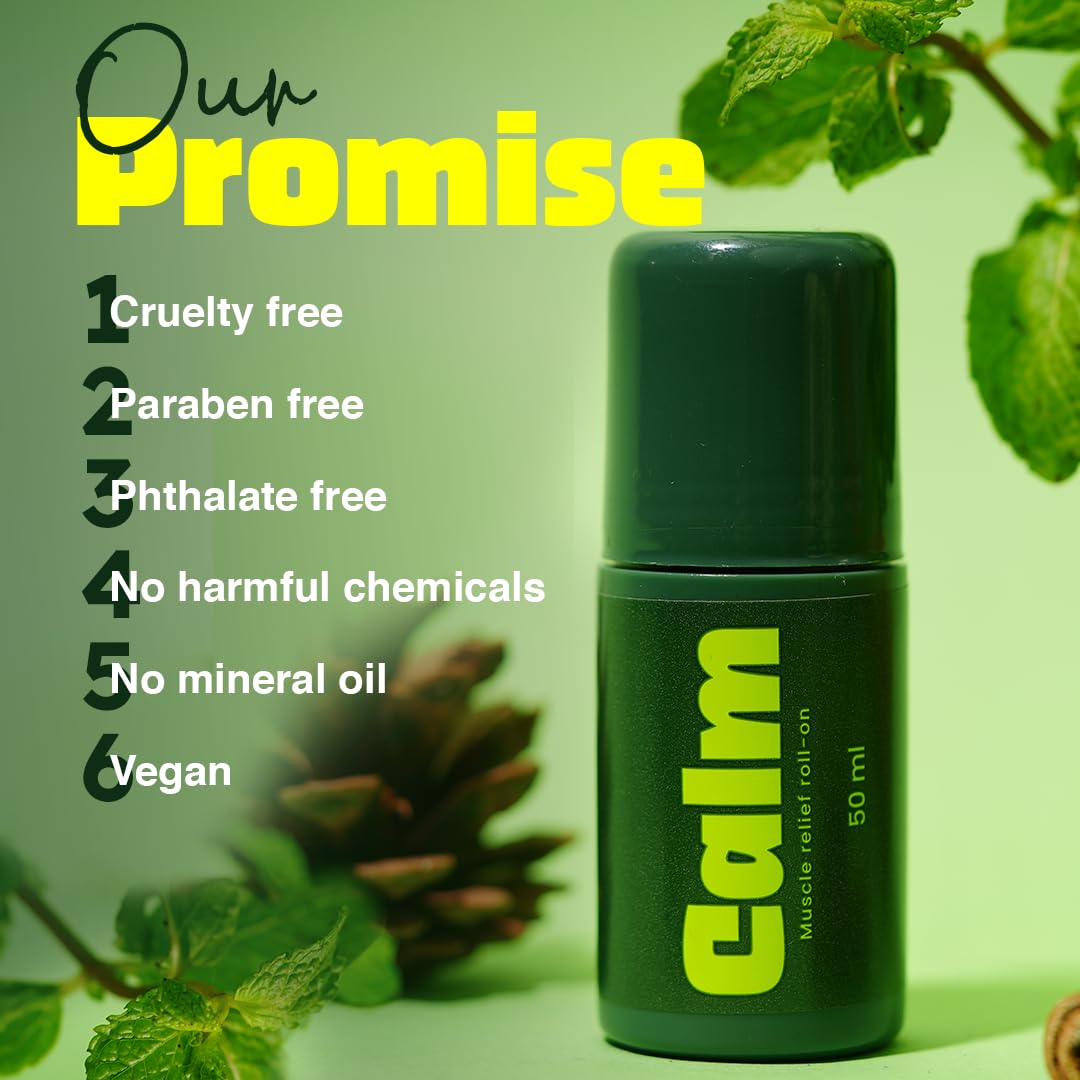 Rivona Calm Pain Relief Roll On, soothing massager, muscle relief care, rivona wellness