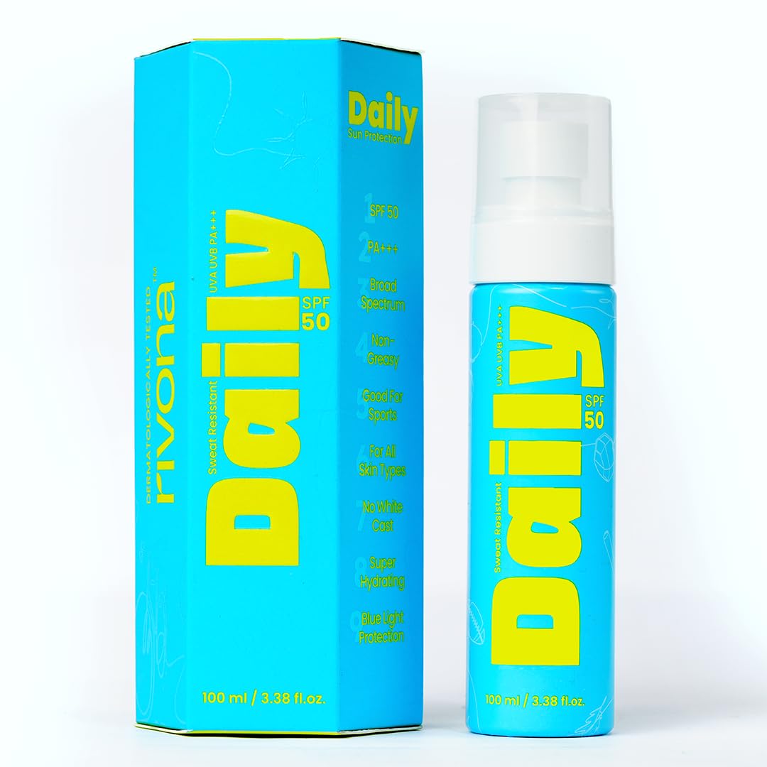 Rivona Body Sunscreen Spray SPF 50, daily sun protection, lightweight body sunscreen