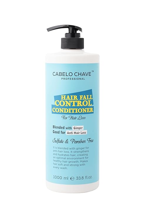 Cabelo Chave Hair Fall Control Conditioner l Strengthens Roots, Reduces Breakage & Revitalizes Hair 1000ml