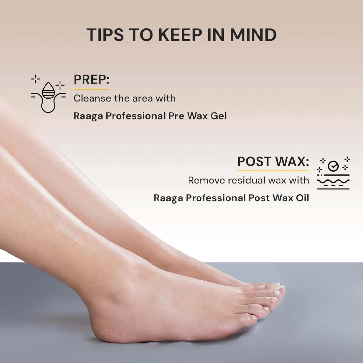 Raaga White Chocolate Wax 800ml for smooth professional hair removal