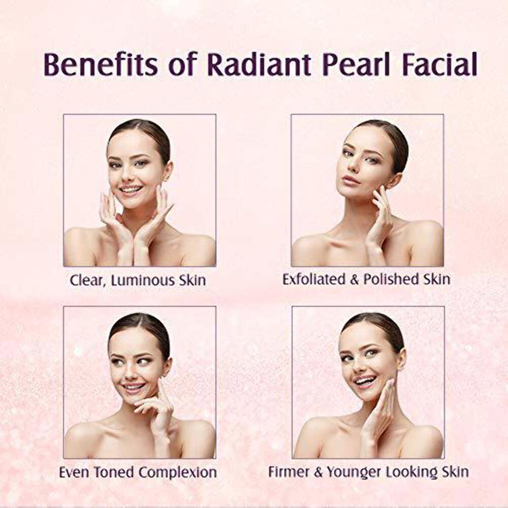 Lotus Herbals Radiant Pearl Cellular Facial Kit, facial kit, pearl-based