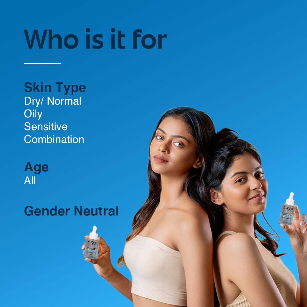 Rivona Niacinamide HA Serum, hydration face serum, oil balance skincare, daily serum