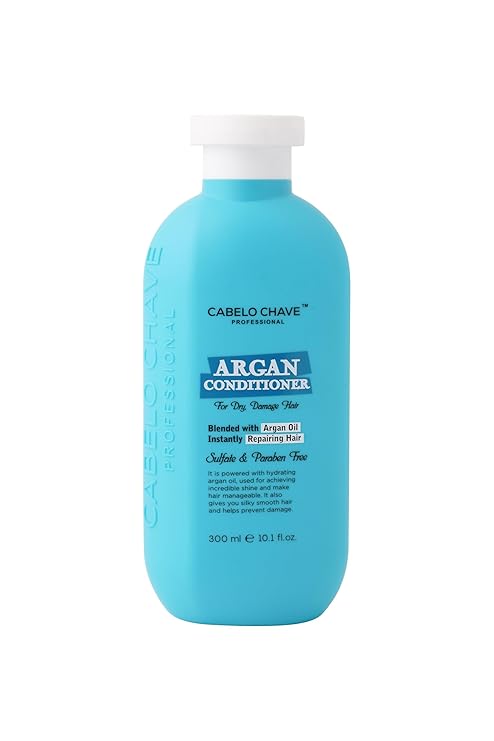 Cabelo Chave Argan Conditioner | Moisture & Frizz Control 300ml