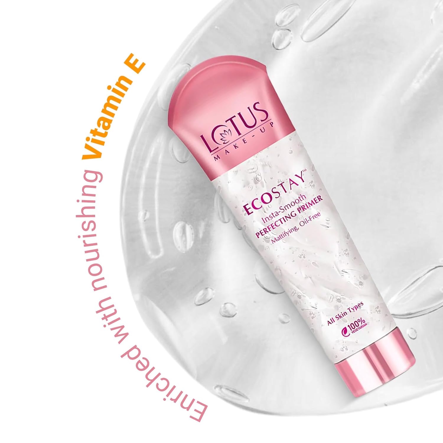 Lotus Make-Up Ecostay Insta Smooth Mattifying Primer, face primer, matte texture