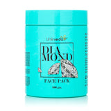 Unikveda Diamond Face Pack, diamond dust face pack, skin radiance pack, herbal face pack, glowing skin care, professional facial pack