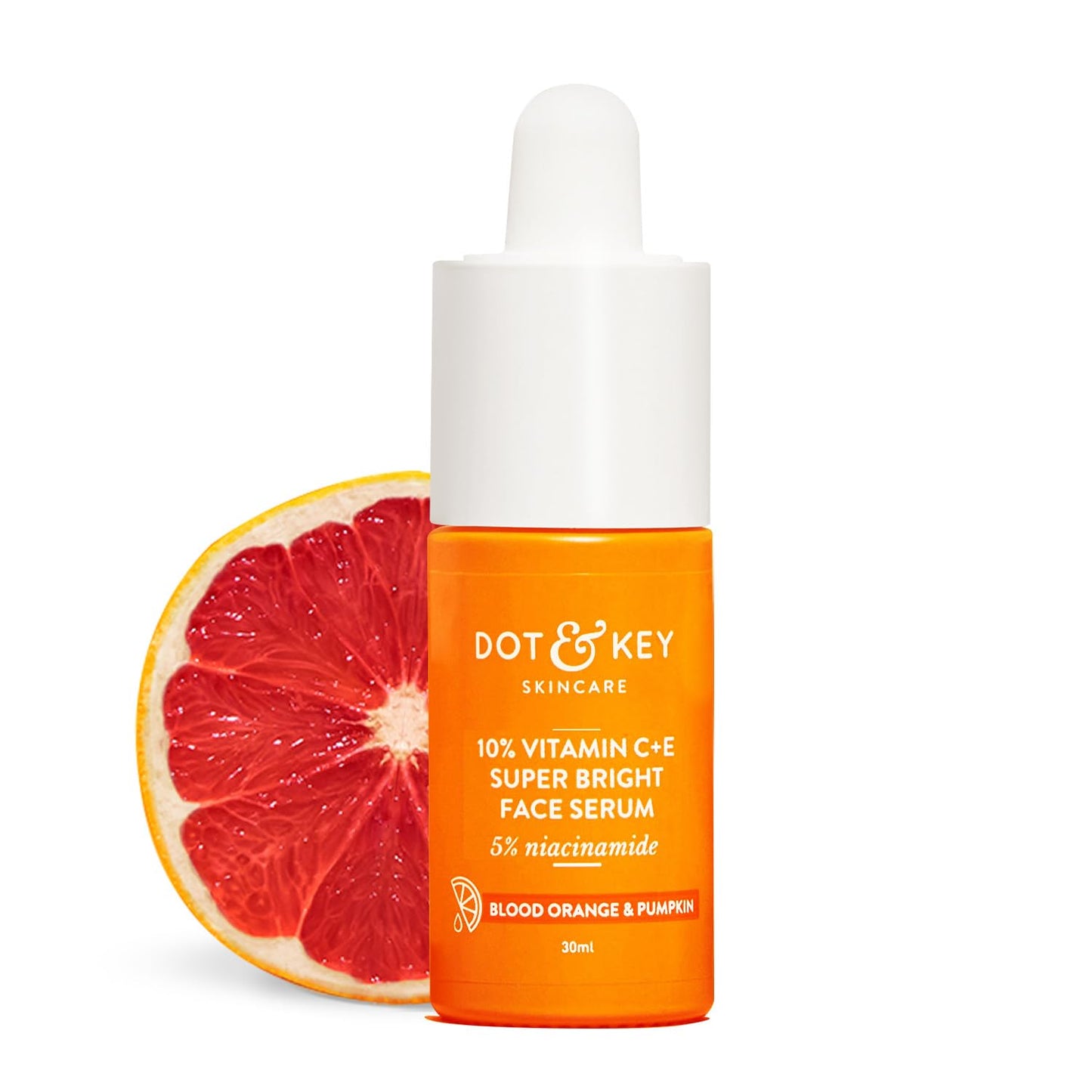 Dot & Key Vitamin C E Serum, brightening skincare serum, glow face care