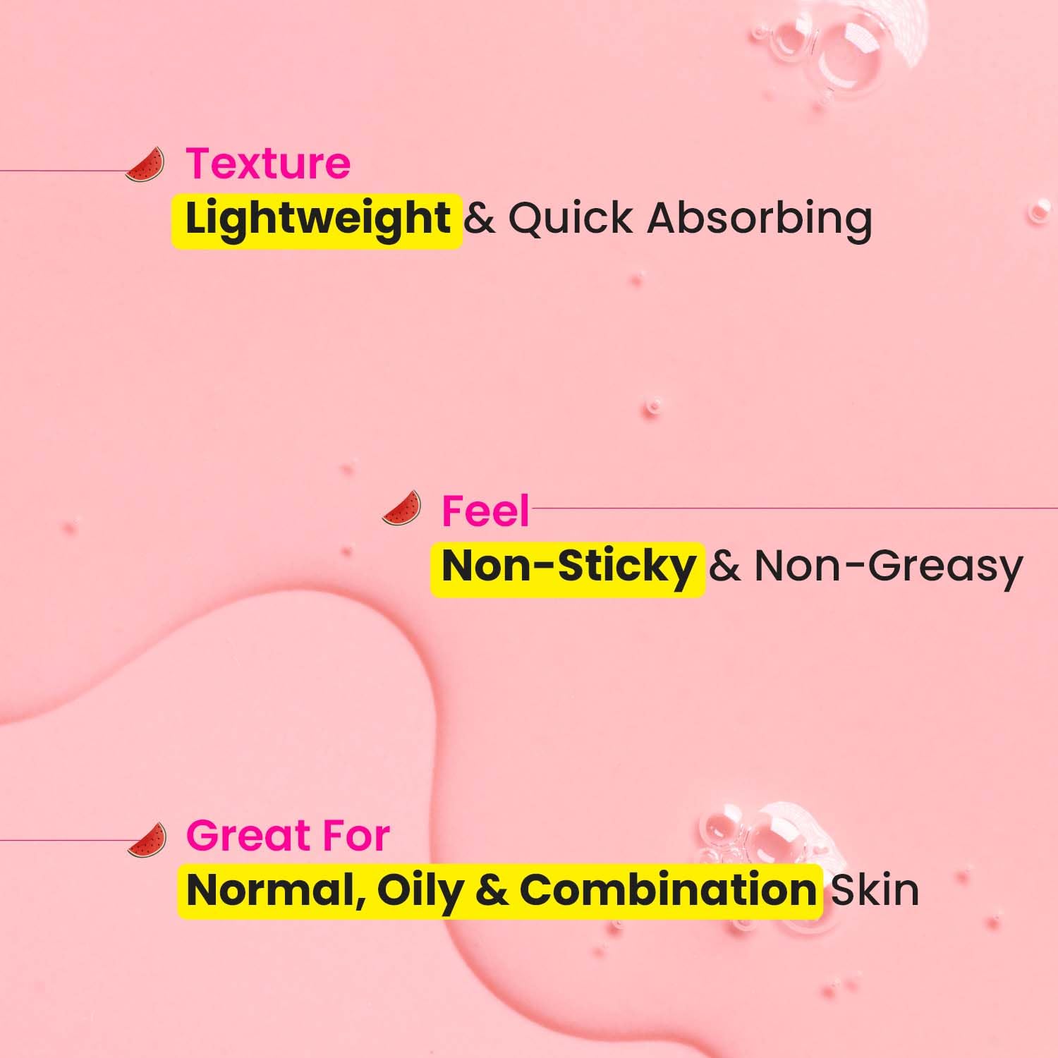 Dot & Key Watermelon Glycolic Serum, gentle exfoliation care, smooth skin texture