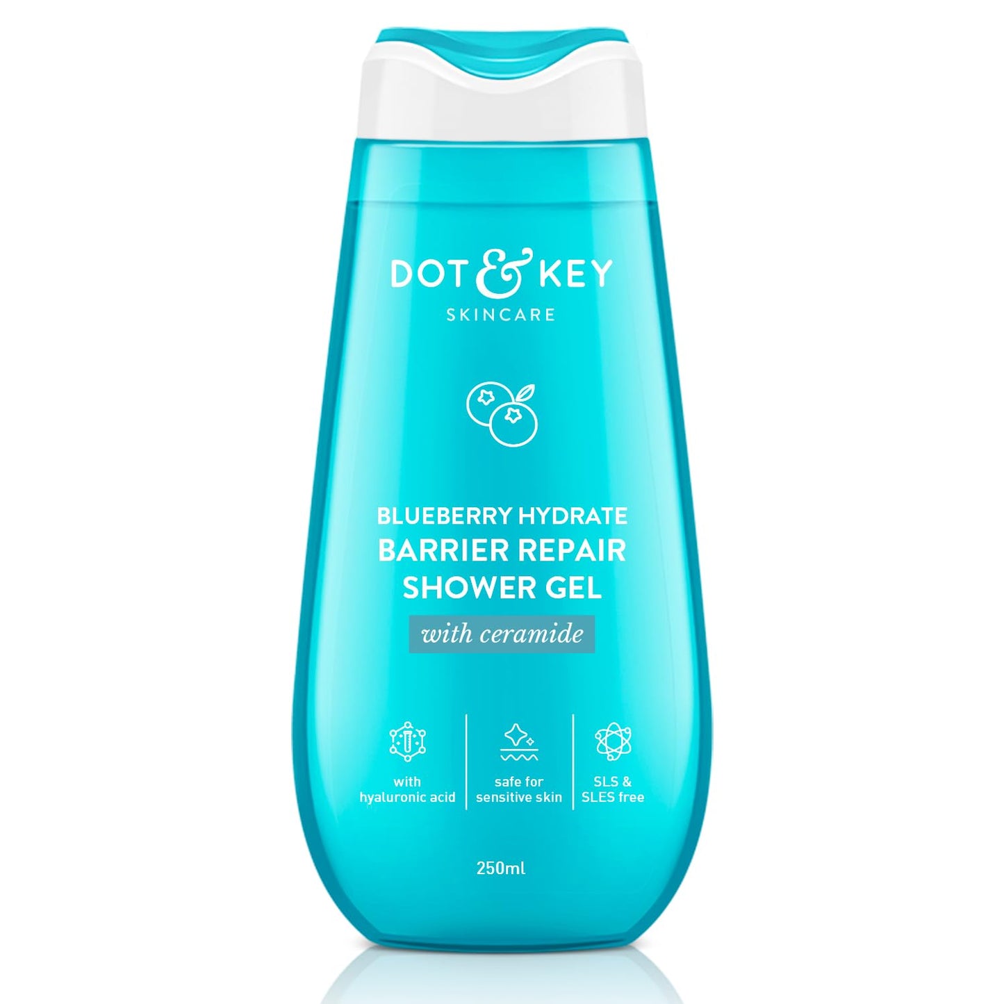 Dot & Key Blueberry Barrier Repair Shower Gel, hydrating body care