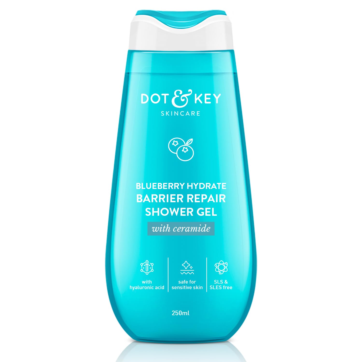 Dot & Key Blueberry Barrier Repair Shower Gel, hydrating body care