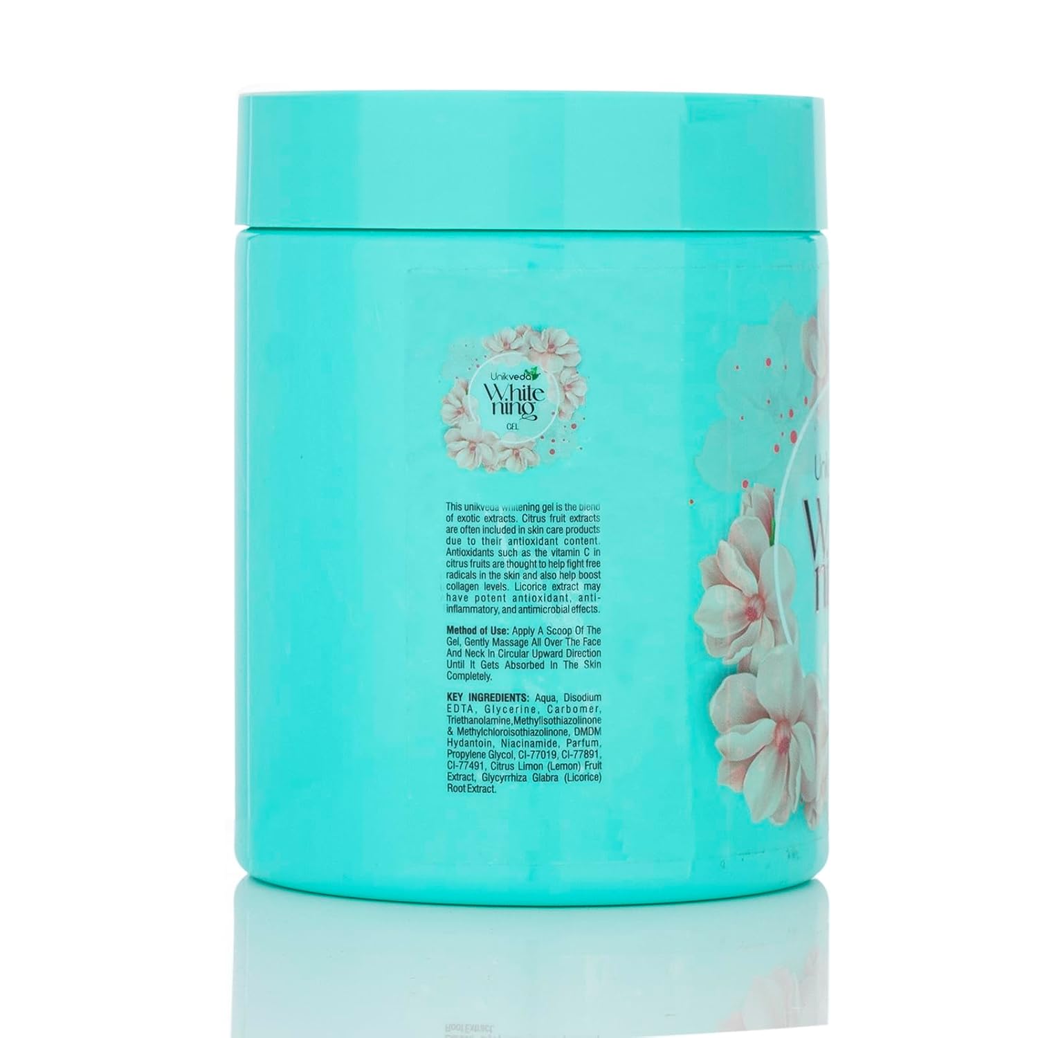 Unikveda Whitening Massage Gel, lightweight facial gel, fresh glow skincare, professional massage care, bright skin