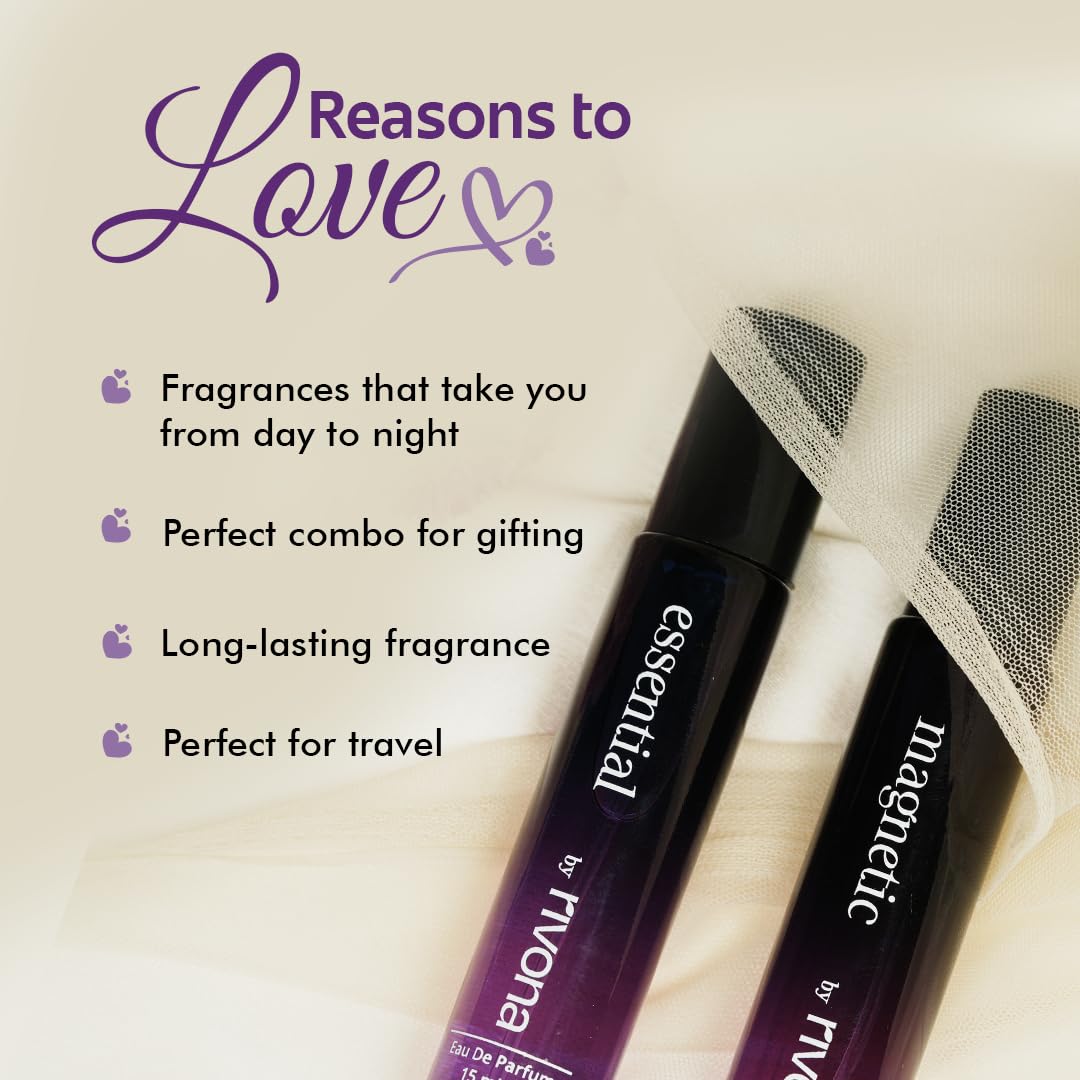 Rivona Day and Night Perfume Set, perfume gifting combo, premium fragrance set