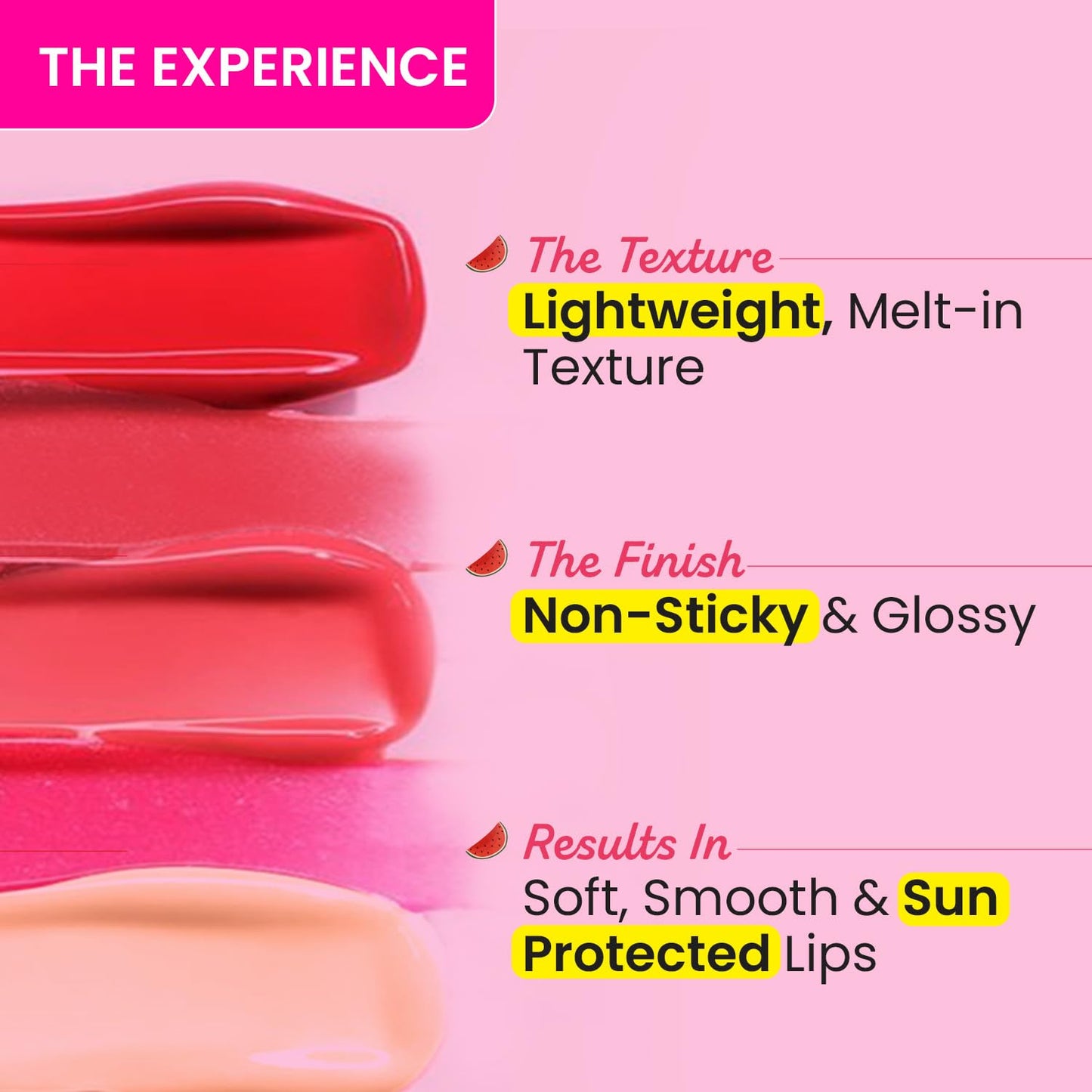 Dot & Key Gloss Boss Watermelon Lip Balm, brightening spf lip care, glossy lips