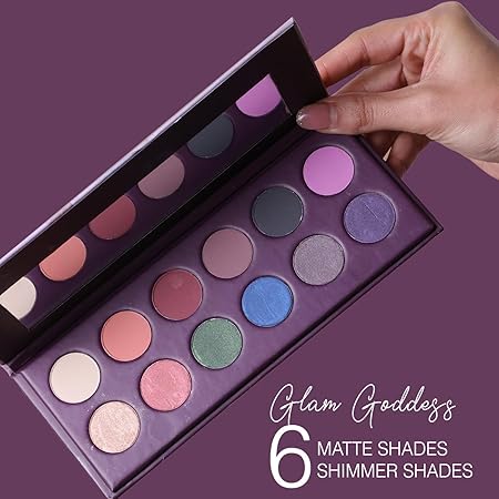 Lotus Make-Up Proedit Eye Primer Infused Eyeshadow Palette, eyeshadow palette, Glam Goddess shades