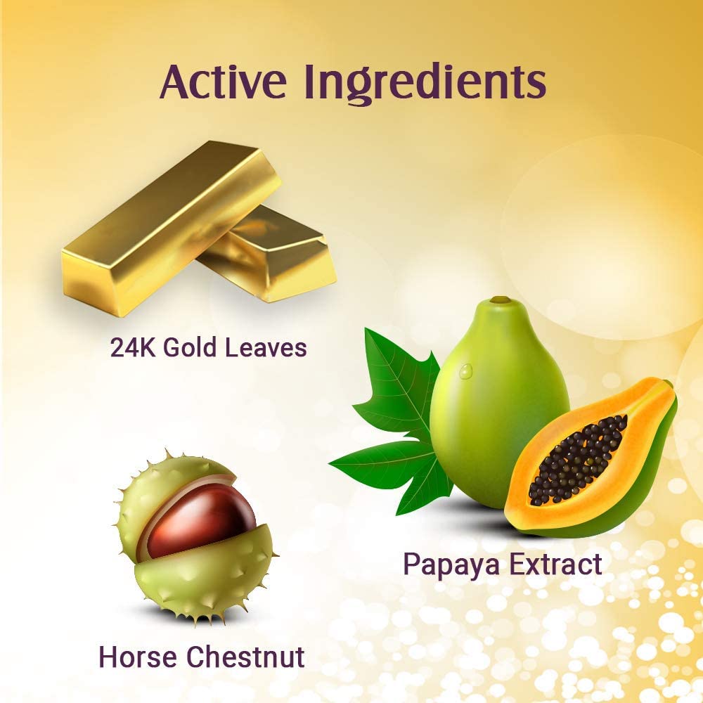 Lotus Herbals Radiant Gold Cellular Glow Facial Kit, facial kit, gold-based products