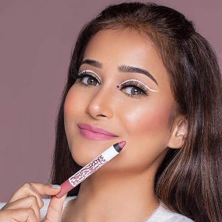 Daily Life Forever52 Valvet Matte Long Lasting Crayon Lipstick Pink Blish-FT001|3 gms|MRP 625