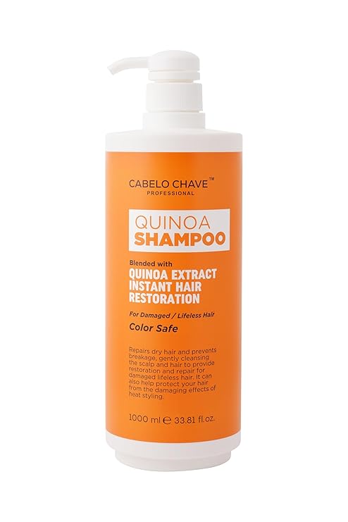 Cabelo Chave Quinoa Shampoo For Nourishing, Strengthening & Color-Protecting Hair 1000ml