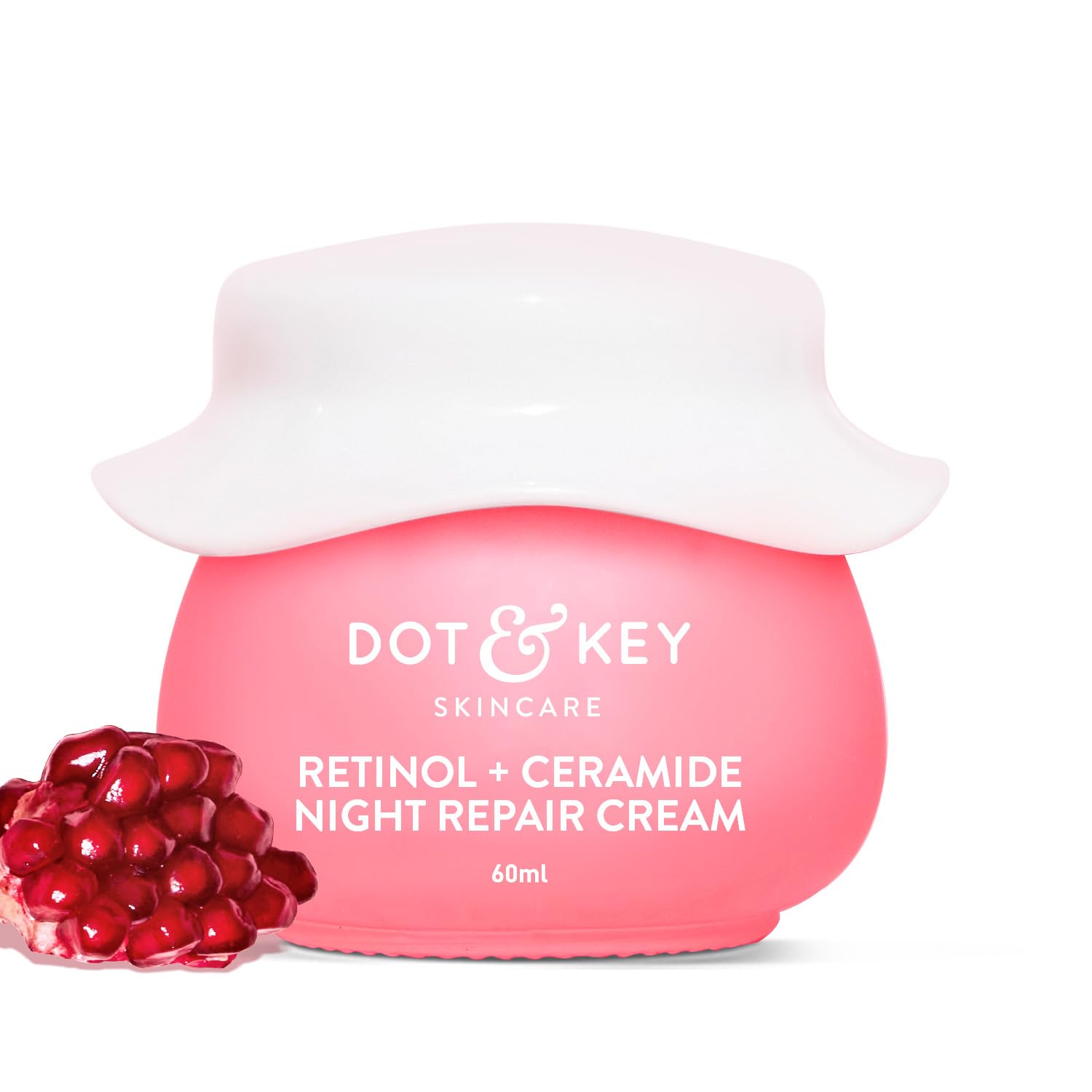 Dot & Key Retinol Night Repair Cream, overnight skin renewal, retinol ceramide care, night skincare cream, repair care