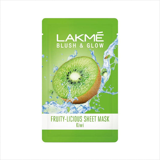 Lakme Blush & Glow Kiwi Sheet Mask|20 ml|MRP 100