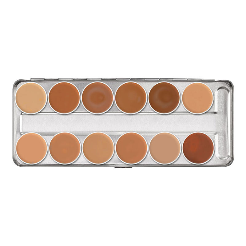 Kryolan Supracolor FS12 Palette | Professional Makeup Kit