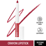 Insight Mega Last Crayon Lipstick 07 Bleeding Love|1.3 gms|MRP 280