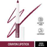 Insight Mega Last Crayon Lipstick 09 Good As Hell|1.3 gms|MRP 280
